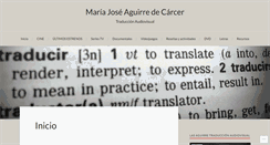 Desktop Screenshot of mjoseaguirre.com